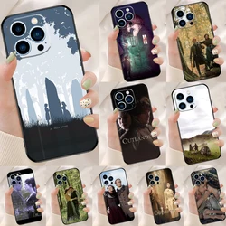 OUTLANDER TV Series Phone Case For iPhone 15 14 11 13 Pro 12 Pro X XR XS Max Plus Protection Back Case Cover