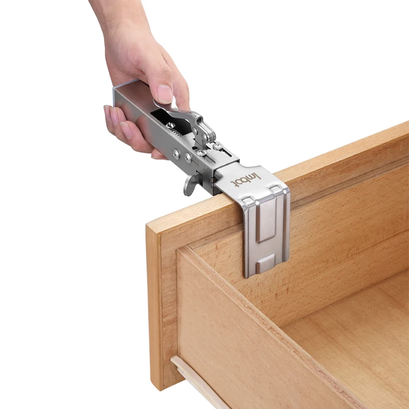 

IMBOT 2 drawer mounting clamps, cabinet hardware clamps, drawer clamps for easy and quick installation of drawer front