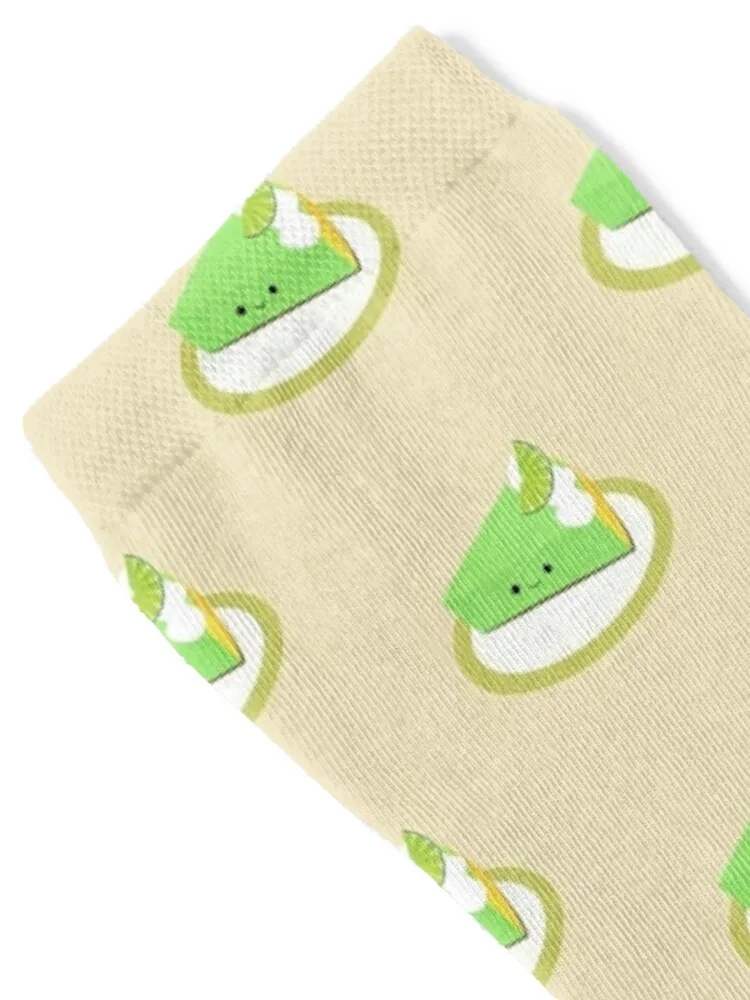 Cute Kawaii Key Lime Pie Socks Climbing winter gifts Non-slip Boy Socks Women's