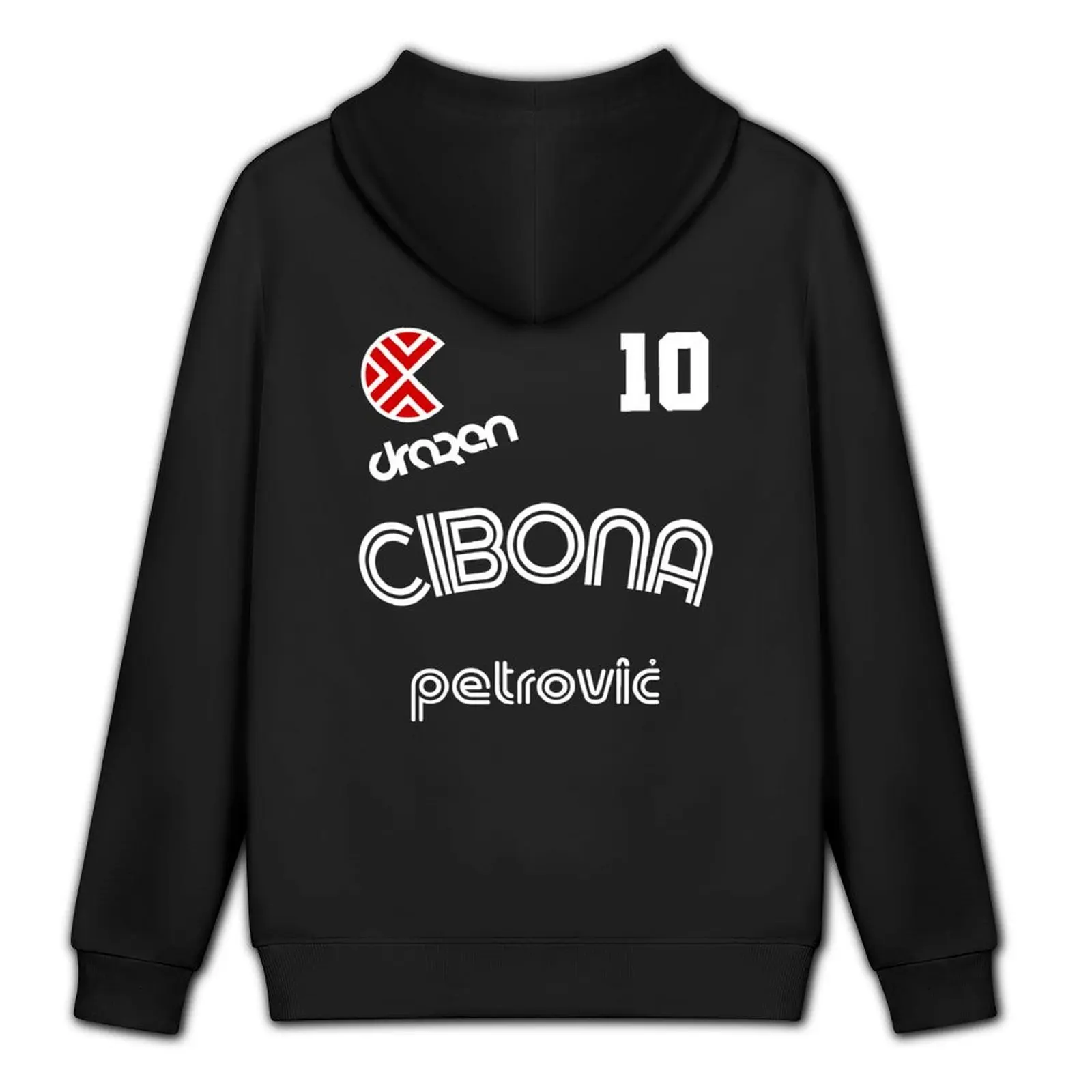 Drazen Petrovic ريترو كرواتيا كرة السلة جيرسي هوديي بلوزة ملابس للرجال النمط الكوري ملابس الخريف منتجات جديدة الرجال هوديي