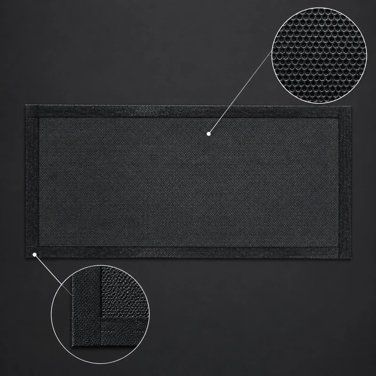 PVC Dust-Filter Mesh Panel Tool-Complimentary PC Case Dust Mesh Filter Dustproof High Ventilation for Server Room, Office