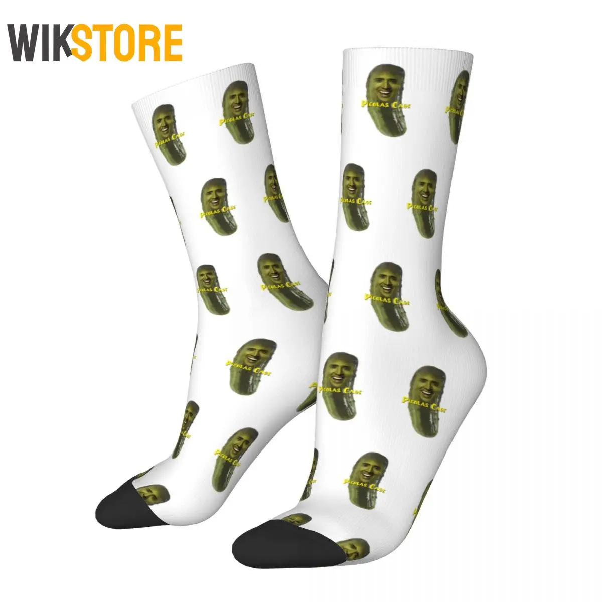 

Fashion Men's Socks Picolas Cage Nicolas Cage Sock Pickle Pickolas Women's Sock Spring Summer Autumn Winter Breathable Cute Sock