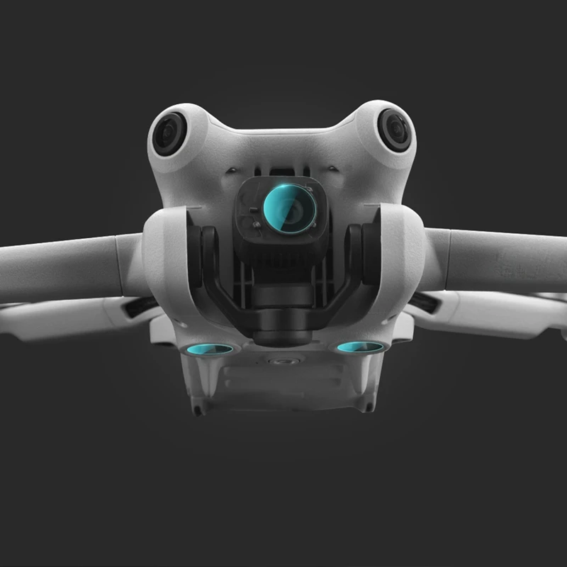 عدسة فيلم واقية ل DJI Mini 4 برو الطائرة بدون طيار ، الزجاج المقسى ، استشعار الرؤية ، المضادة للخدش ، عدسة الكاميرا حامي الشاشة