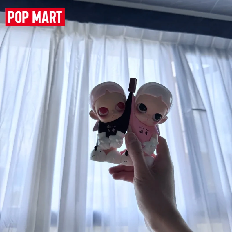 

Genuine POPMART Zsiga Romantic Greetings Karmic Red String Gentle Coexistence Bonding Ritual Sweet Gift