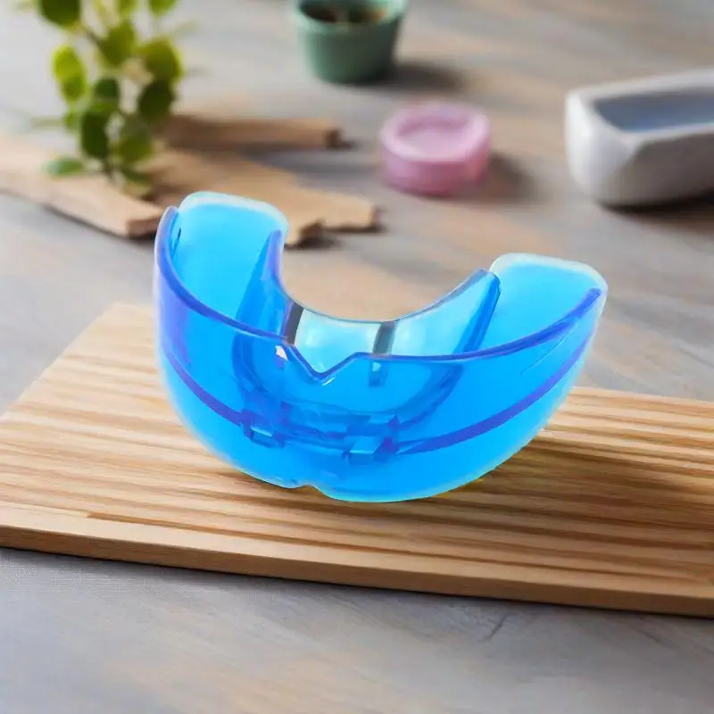 อุปกรณ์ป้องกันฟันแบบกีฬาแบบคู่ที่สวมใส่สบายและคุณภาพสูง - ดีไซน์ไม่ต้องต้มเพื่อการปกป้องฟันบนและล่างอย่างเต็มที่