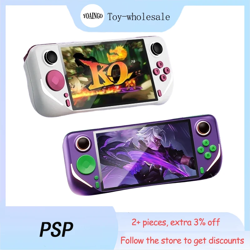 

2024 New E6 Plus Handheld Rk3566 Dual System Handheld Electronic Game Console 8-bit 5.0-inch Portable Handheld Game Console Gift