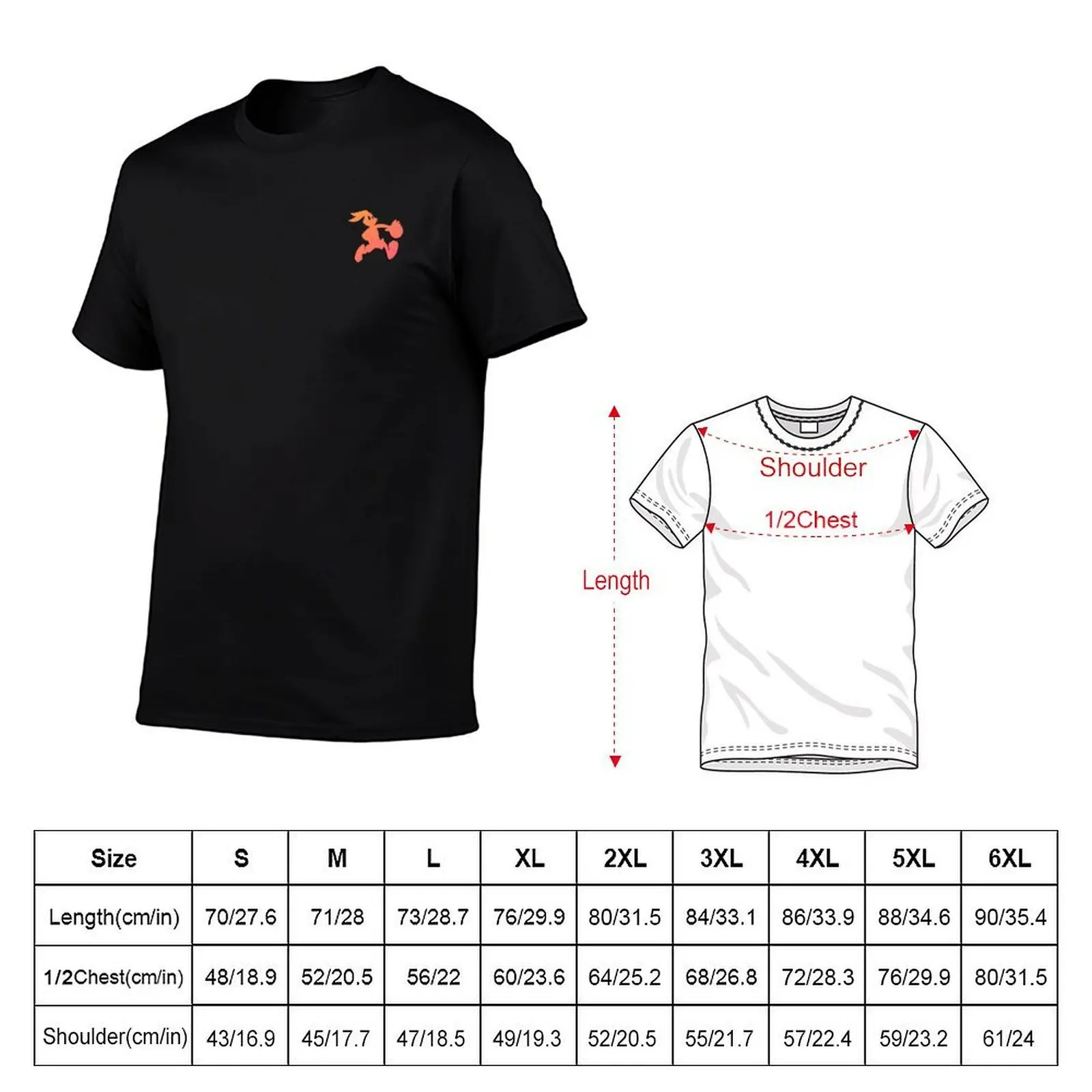 Air Bunny Basket T-Shirt plain kawaii clothes Men's t shirts