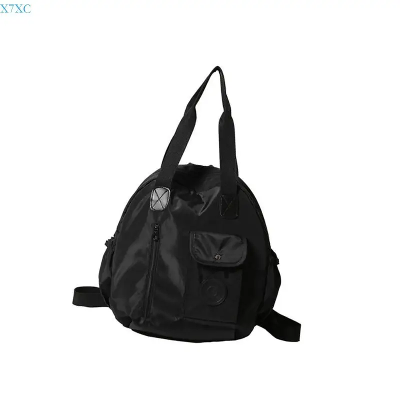 X7XC Functional Nylon Shoulder Bag Backpack with Large Capacity Storage Space