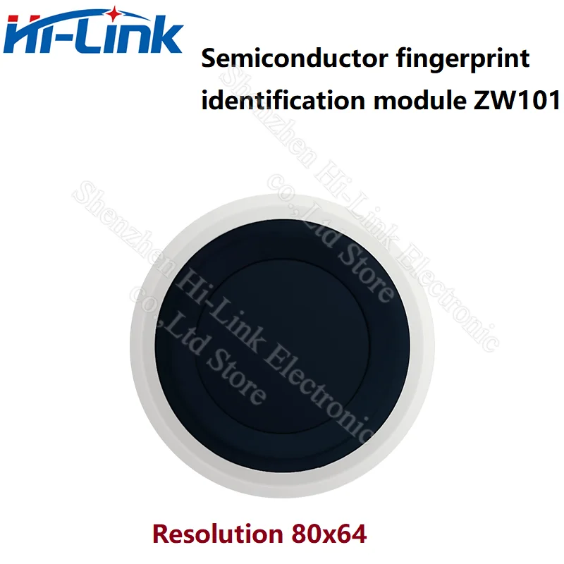 Hi-Link Lowpower Fingerprint Identification Module Detection integration ZW111 Capacitive Semiconductor Fingerprint Sensor ZW101