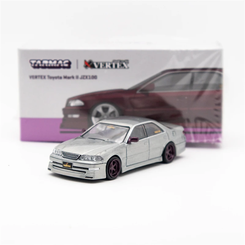 Chase Tarmac Works 1:64 VERTEX Mark II JZX100 Purple Metallic