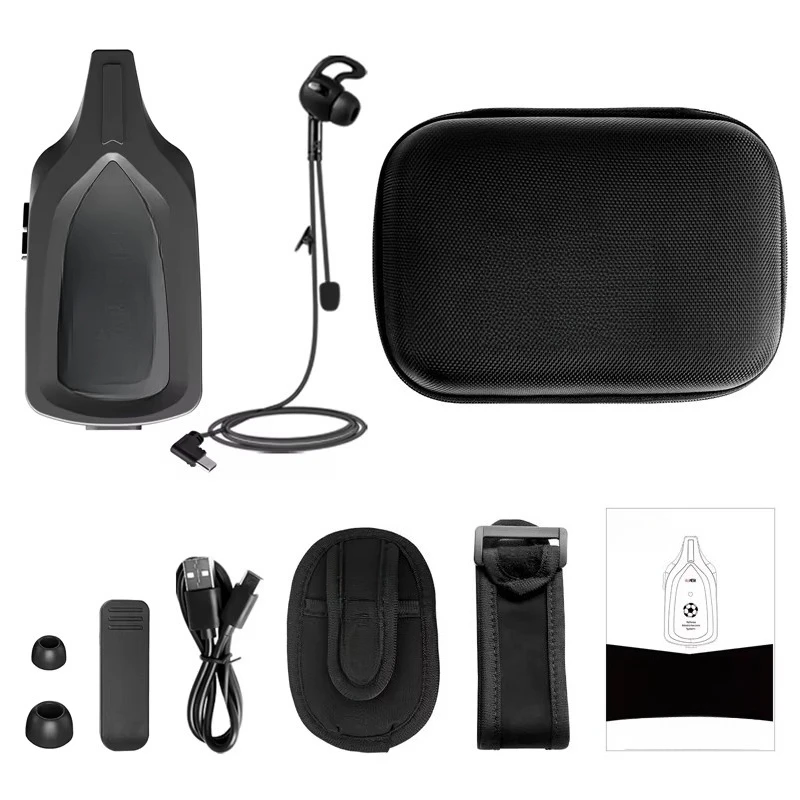 F6 Bluetooth 6 Referee 800m Football Walkie-talkie Wireless Mesh Sports Game Walkie-talkie Football Referee view 4