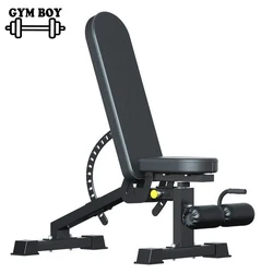 Gym Commercial Adjustable Weightlifting Supine Board, Smith Machine Partner, Portable Fitness Chair