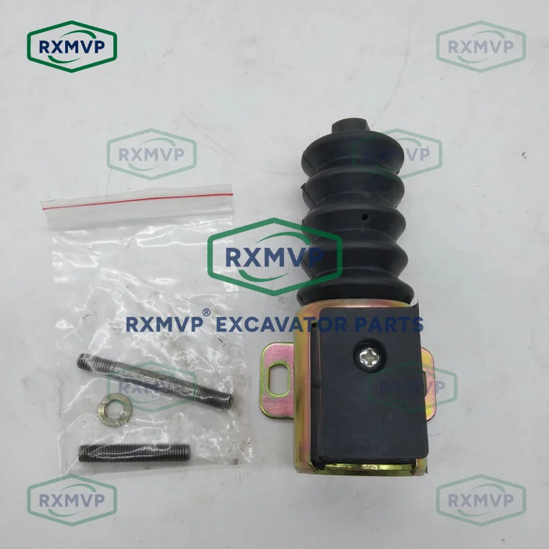 RP2307B Push Pull Stop Solenoid Valve 12V Fits Excavator Diesel Engine