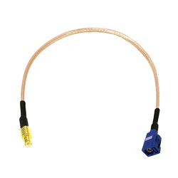 1PC Fakra C Male Female To MCX Jack Plug Straight  Pigtail Cable Adapter RG316 15cm 6inch/30cm/50cm Wholesale NEW For GPS Navi