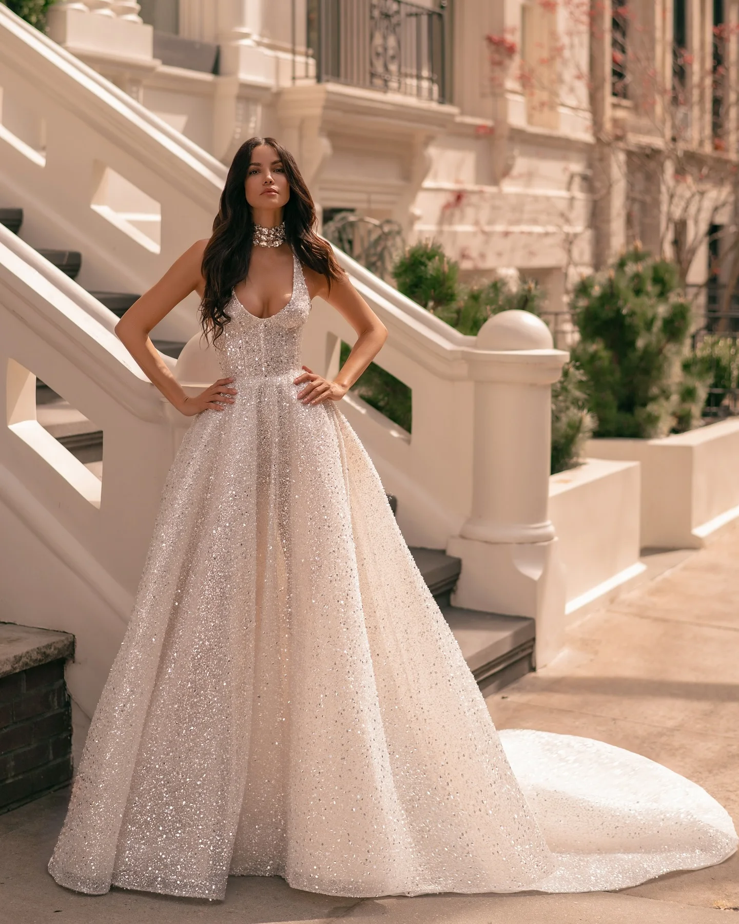 Vestidos De Novia De Alta Costura Wedding Gowns For Women 2024 Bride Luxury Ball Gown Vestido Boda Invitada Elegante Princesas