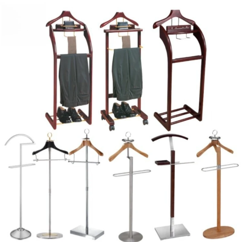 Room Deluxe Floor Hanger Hotel Hotel Suit Hanger Wooden Craft