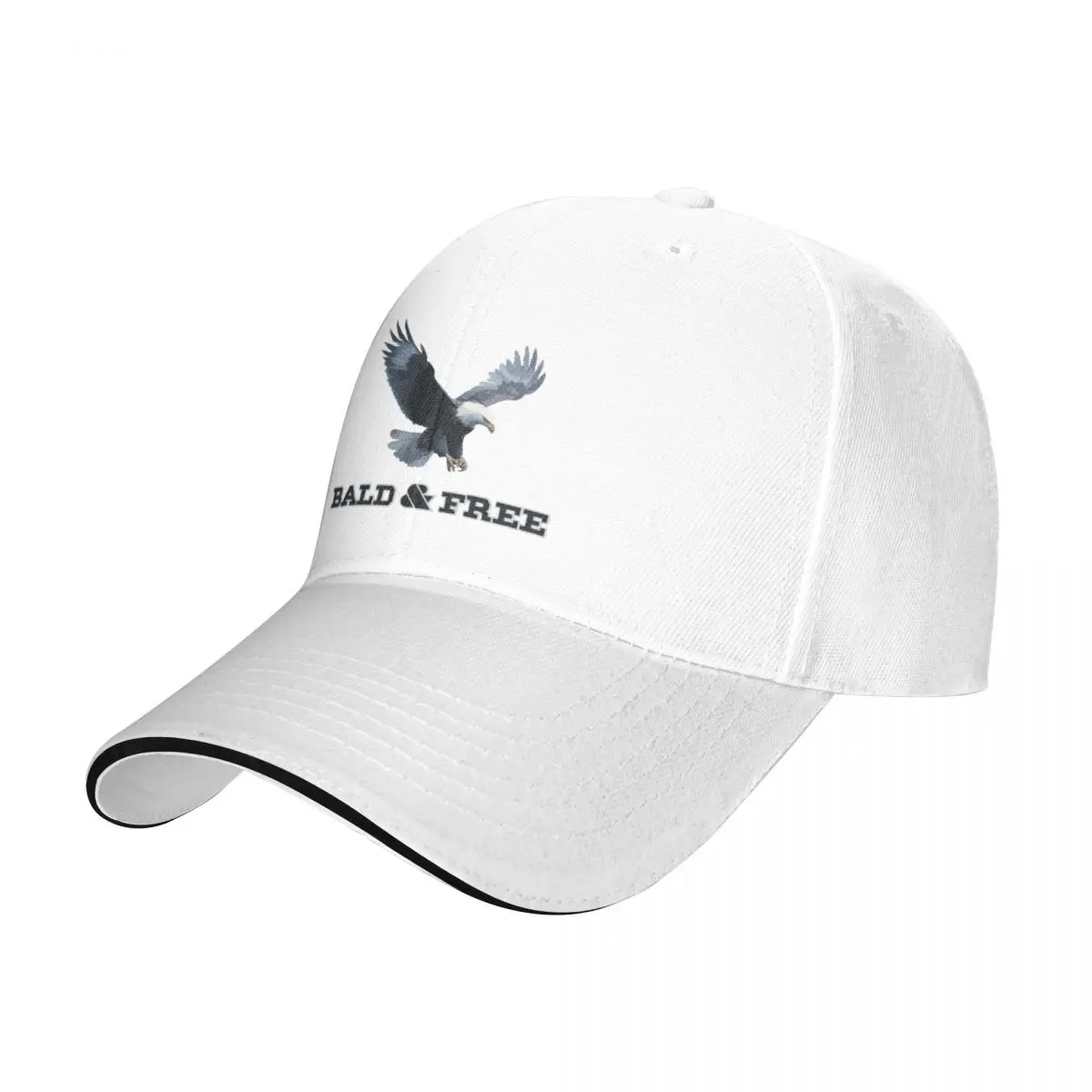 Just a Bald and Free Baseball Cap Sun Hat For Children Golf Cap Luxury Cap Beach Outing Boy Child Women's