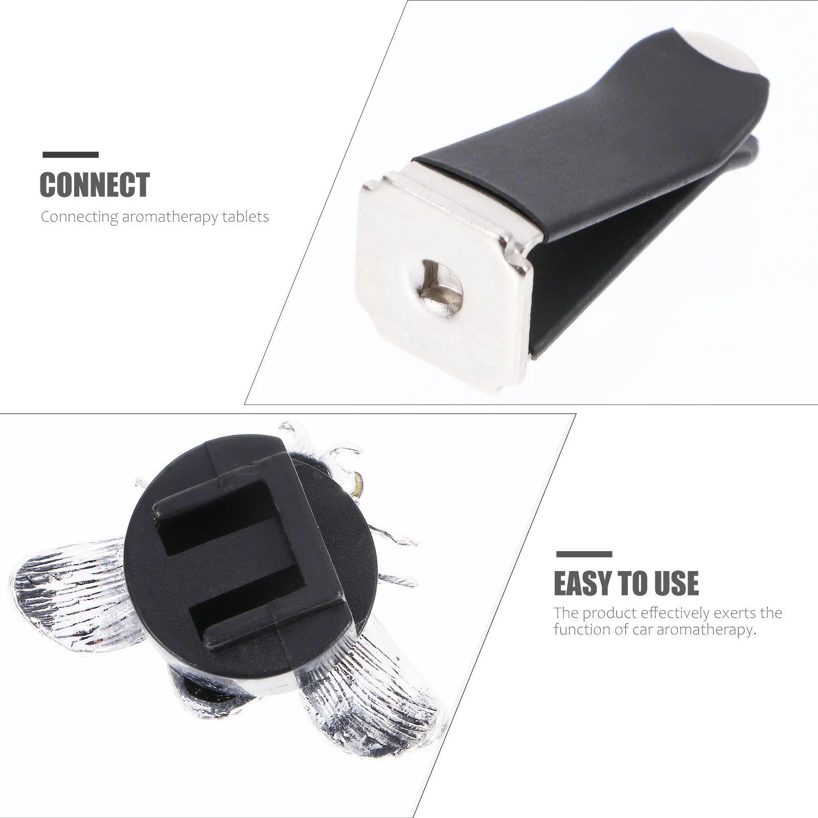 

Rhinestones Perfume Clip Car Interior Aromatherapy Outlet Automatic Diffuser Air Vent Decor