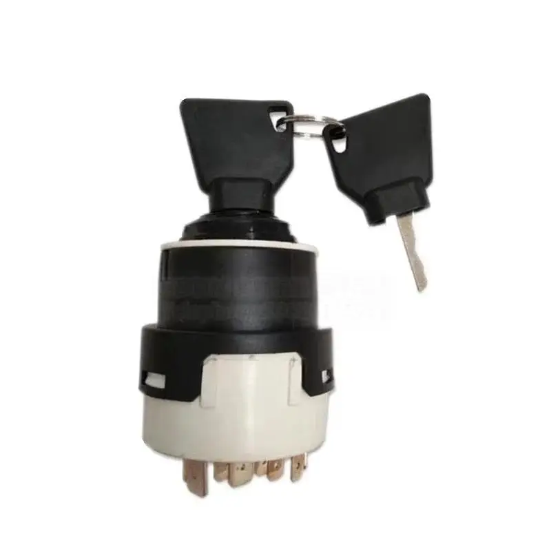 

For New Holland Fork Tractors ELT20-0039 701/80184 JS210 240 230 370 New 701/80184 85804674 50988 Ignition Switch W 2 keys Set