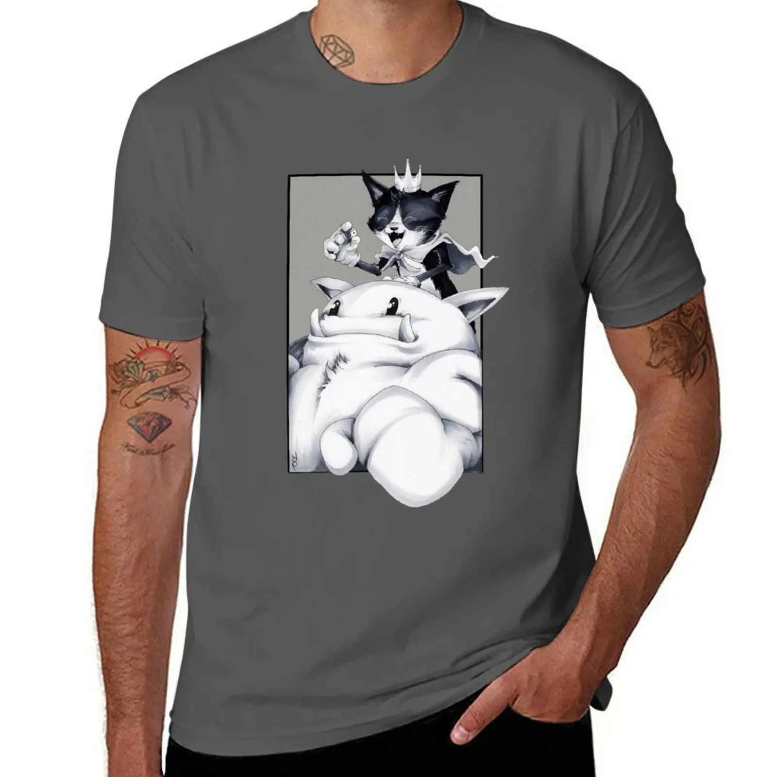 

Cait Sith T-Shirt Independence Day Short Sleeve T-Shirt