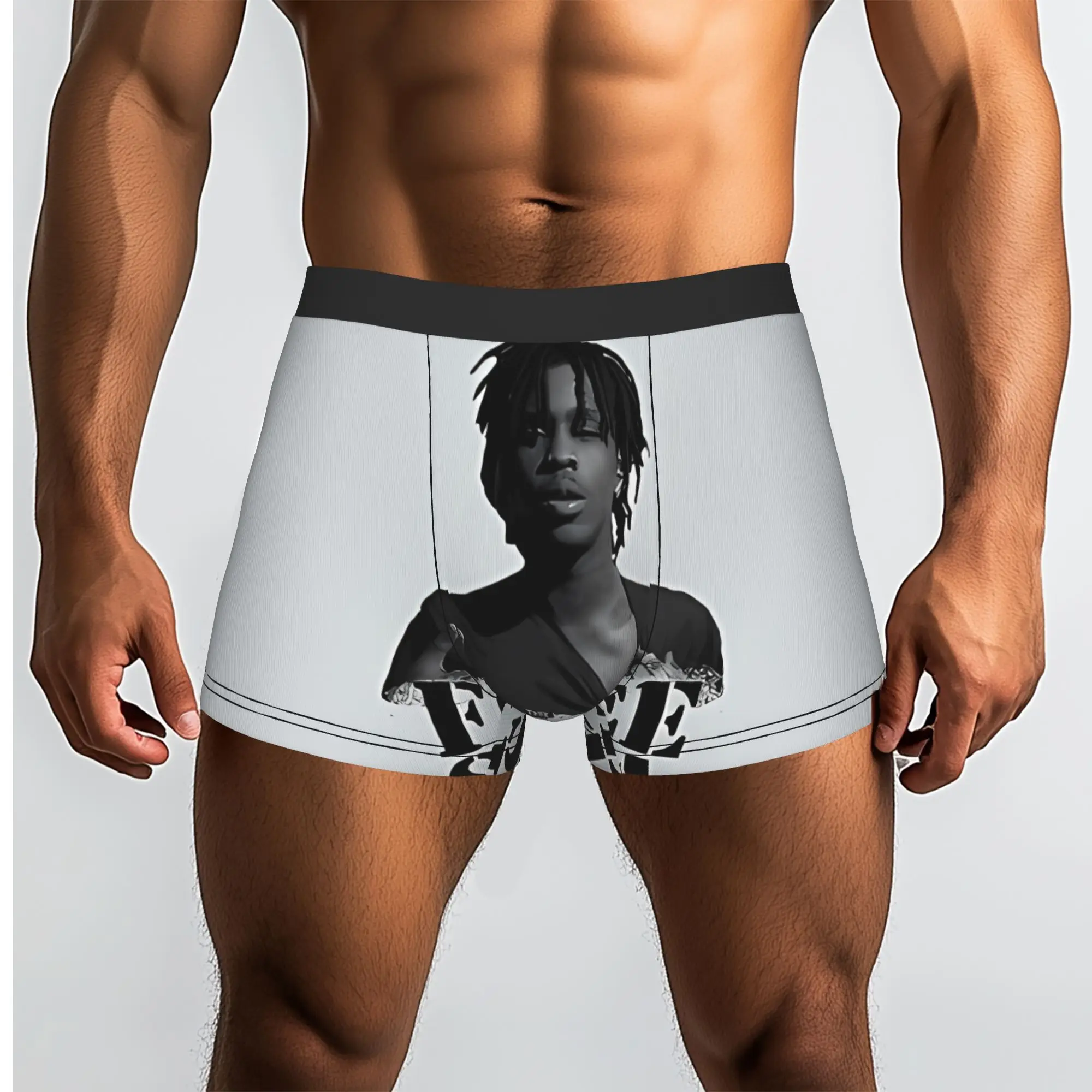 Calzoncillos Sosa Chief Keef gratuitos, bragas transpirables, ropa interior masculina, pantalones cortos ventilados, calzoncillos tipo bóxer