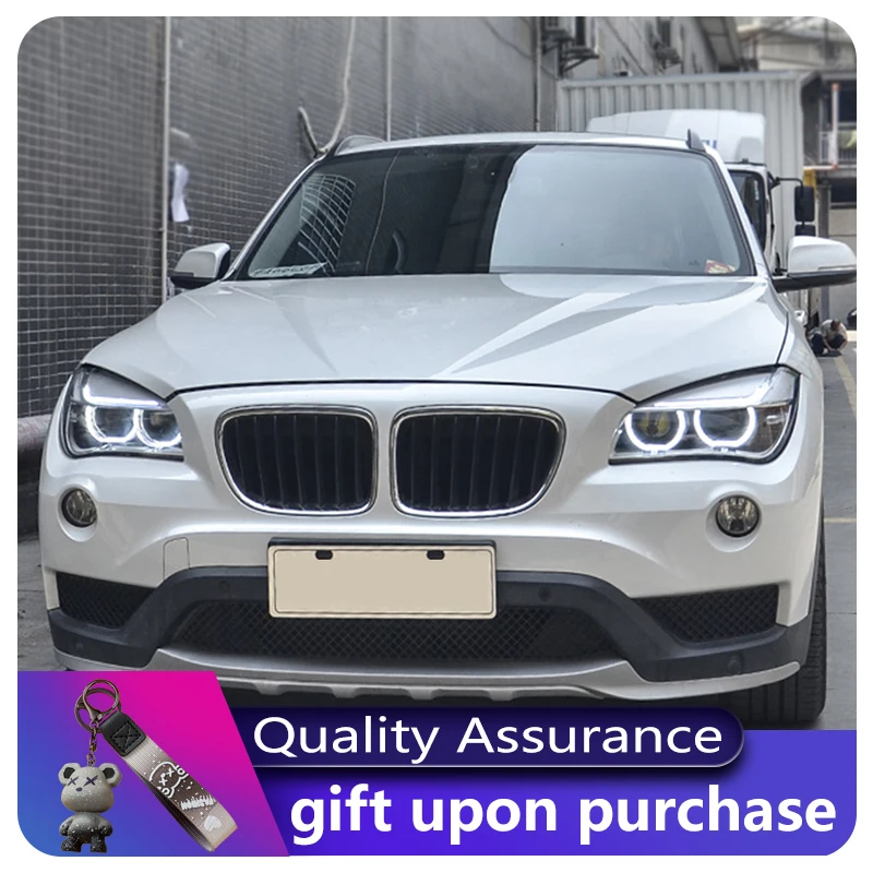 المركبات لسيارات BMW X1 E84 F49 2010-2015 المصابيح الأمامية DRL الضوء الأمامي DRL رئيس مصباح سيارة ترقية LED عدسة المصباح الأمامي السيارات ضوء النهار Asse