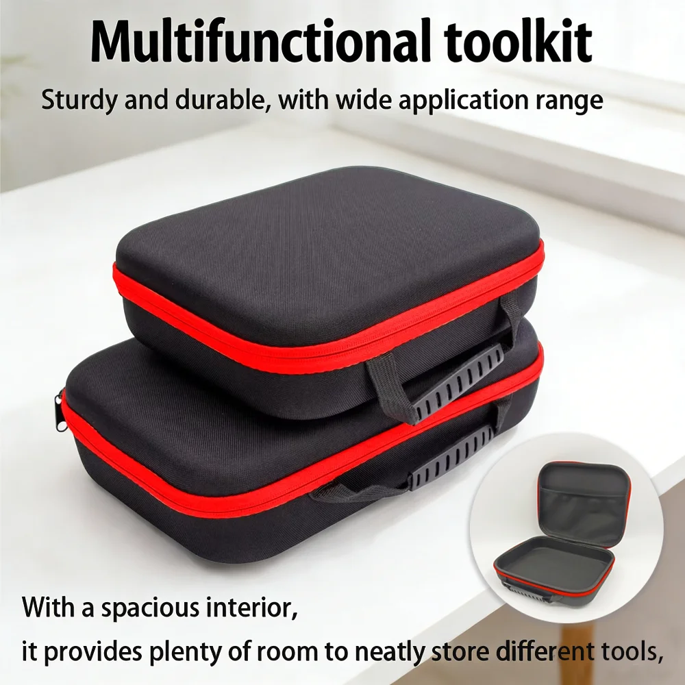 

Портативная сумка для хранения инструментов для электрической дрели, ткань Оксфорд, органайзер для оборудования для электрика, многоцелевой противоударный чехол для переноски