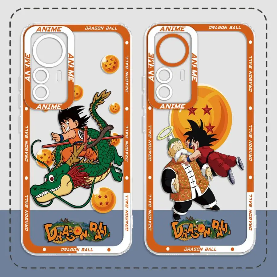 حافظة لهاتف شاومي ريدمي نوت 9S 13C 10S 11S 9 10 11 Pro 12S A4 14C 12 13 14 Pro Plus 10Lite غطاء هاتف شفاف كرة دراغون كارتون #3