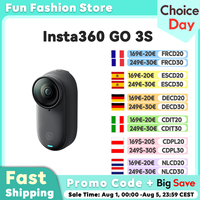 Insta360 New GO 3S – 4K Tiny Camera, Portable and Versatile, Hands-Free, POV, Mount Anywhere, Stabilization