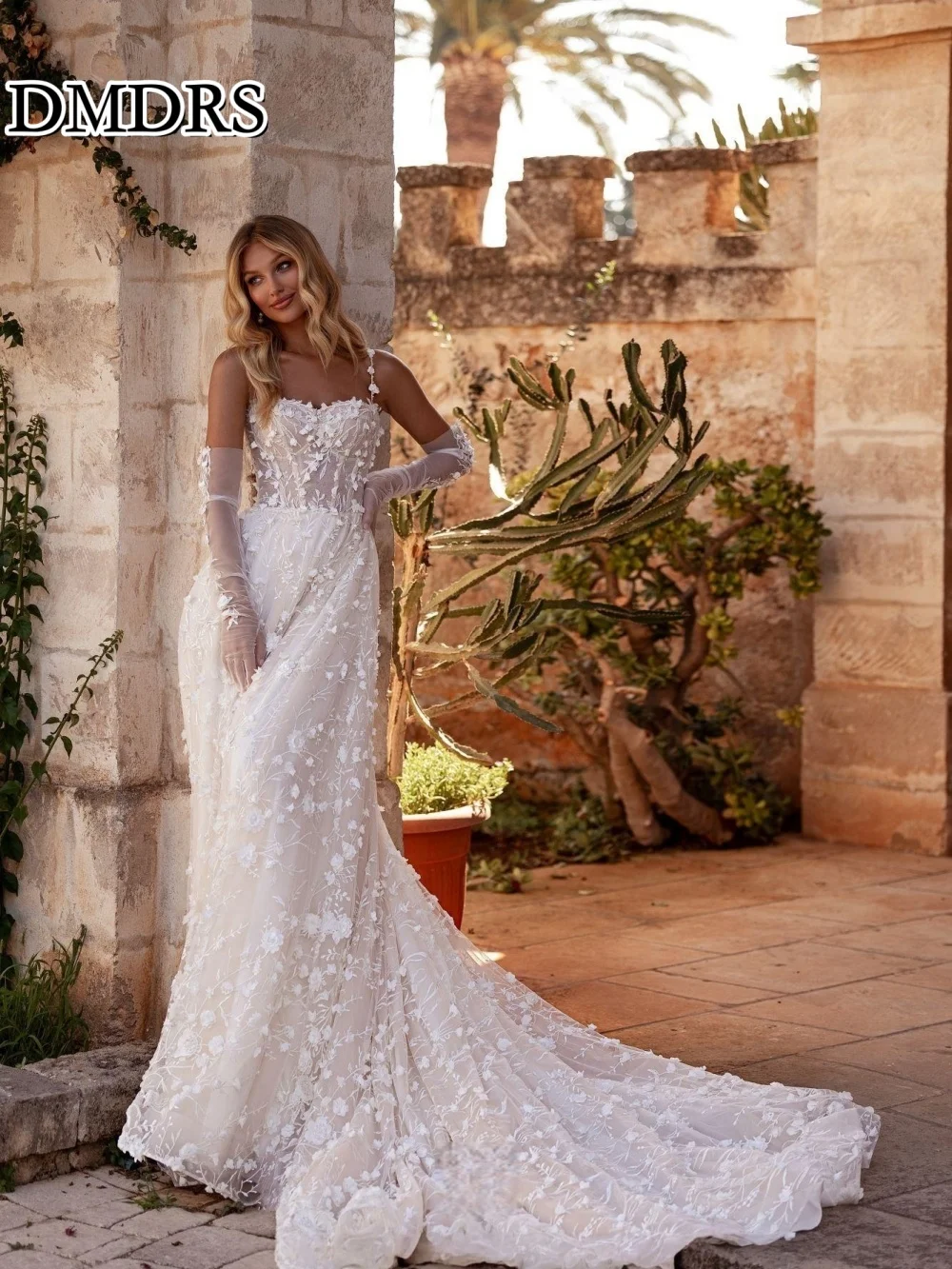 

Elegant Sweetheart Wedding Dresses Classic Appliquéd Bridal Gowns Formal A-Line Floor-Length Wedding Gowns Vestidos De Novia