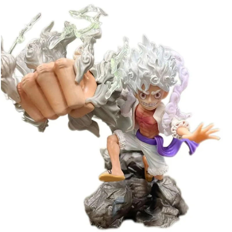 One Piece Series Nika Luffy Boy Cartoon Creatieve Anime Randcollectie 12 cm Model Action Figure Ornament Speelgoed Cadeau