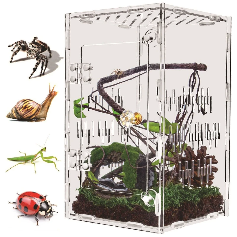 terrario-per-rettili-traspirante-anti-fuga-in-acrilico-contenitore-per-insetti-ragni-saltatori-tarantole-lumache-mantidi-habitat-per-rettili