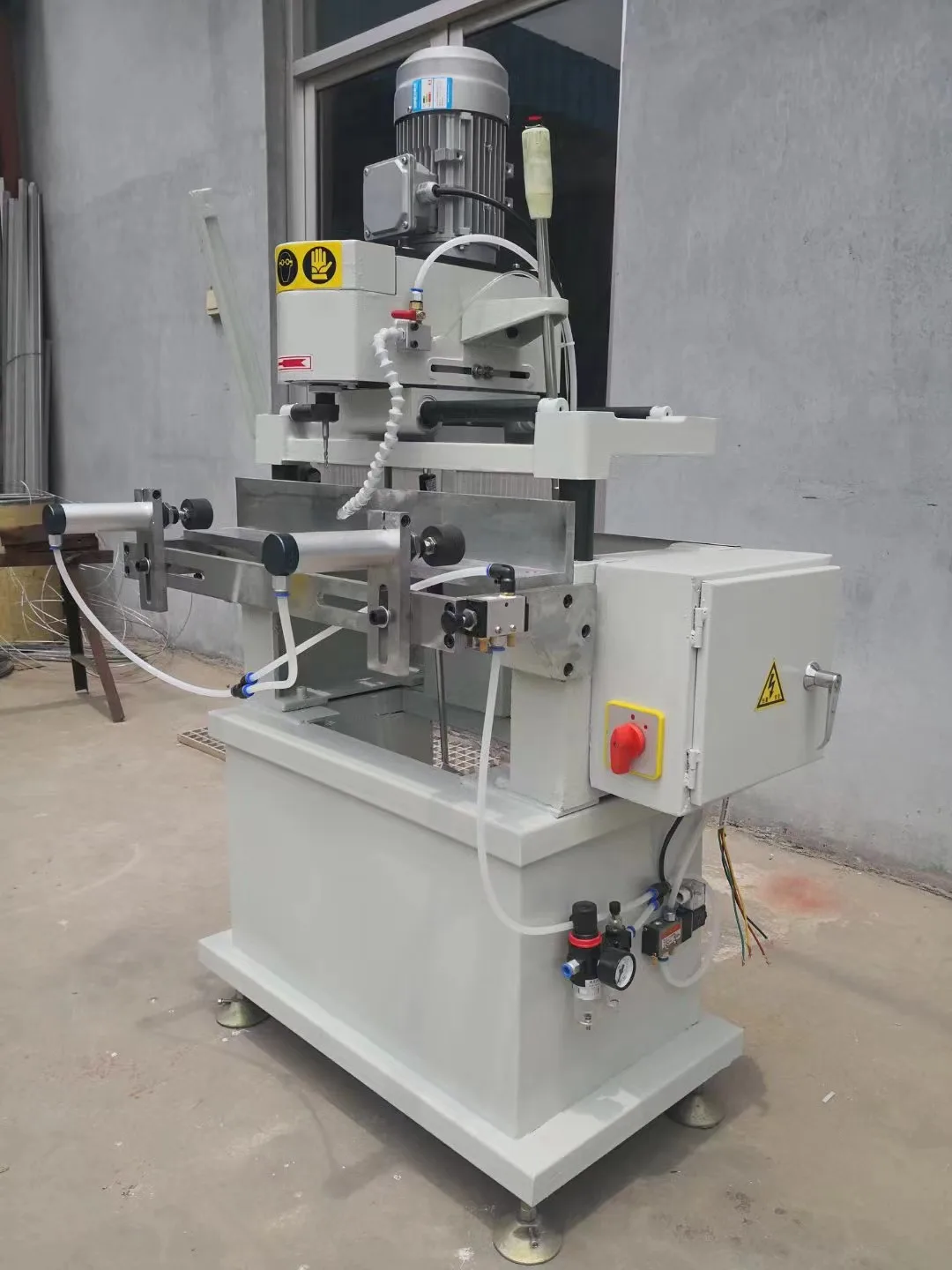 Manual Profiling Drilling and Milling Machine for Aluminum & PVC Windows & Doors Copying Milling Machine for UPVC Material