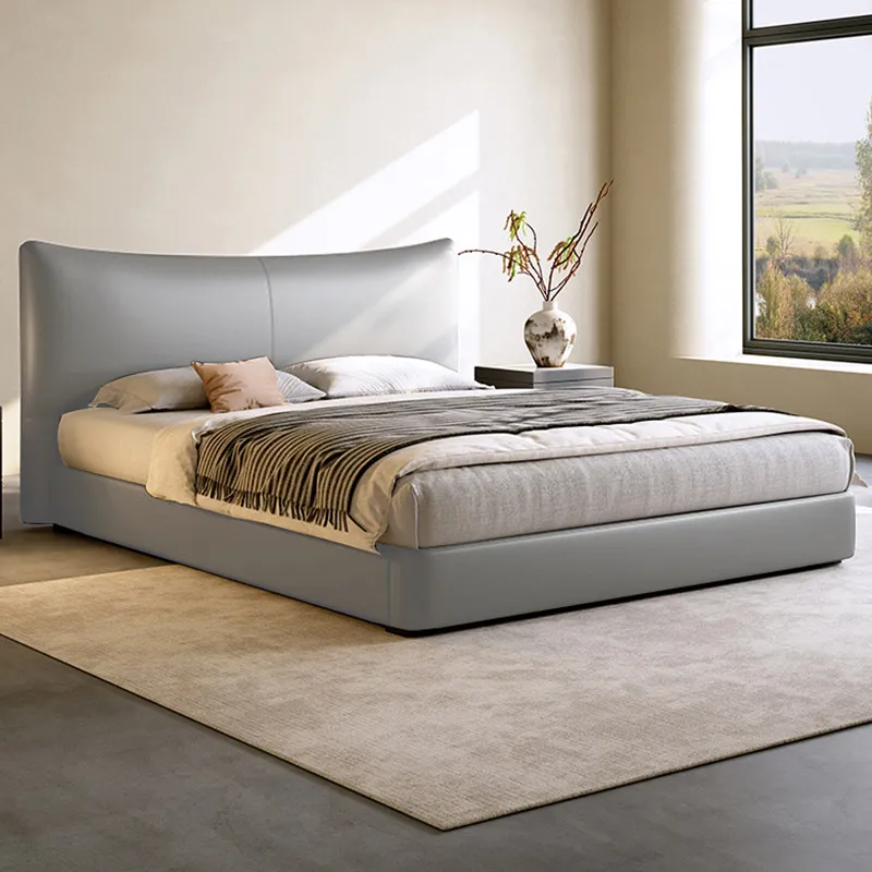 Cabeceros de Cama Modernos, Diseño de Dormitorio Doble, Cama Simple de Lujo para Niñas, Cama Europea, Letto Matrimoniale, Muebles Únicos