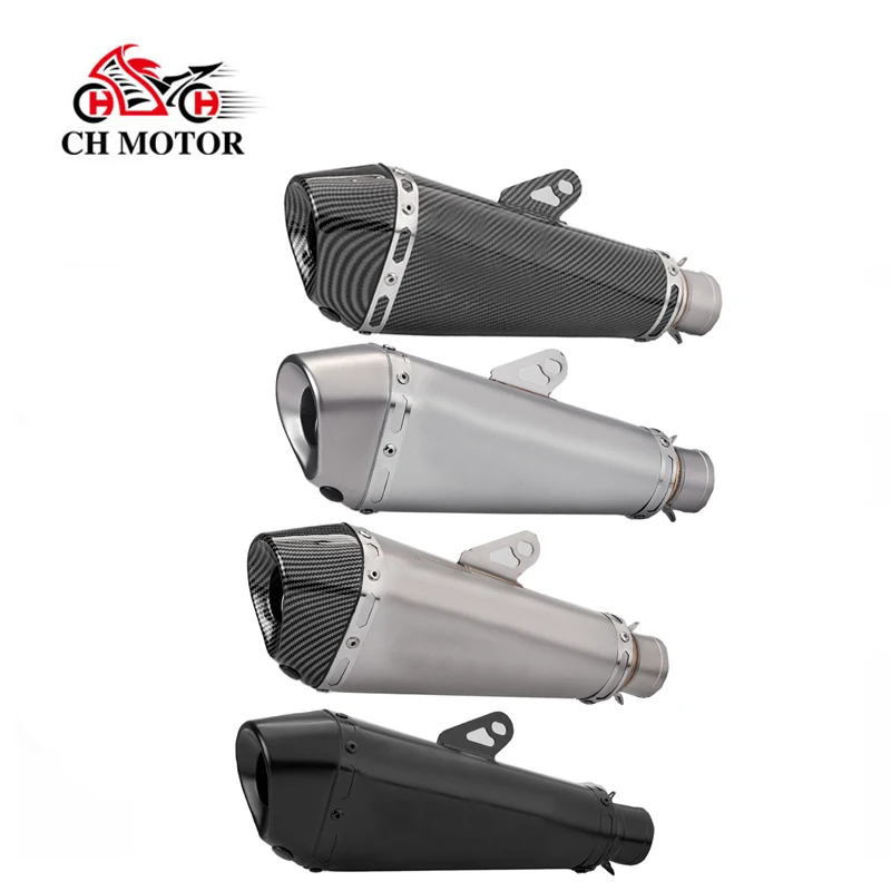 

Universal Motorcycle Muffler Exhaust, 36-51mm, For R3, MT03, CB500，Z400, ZX4R escapes para motos