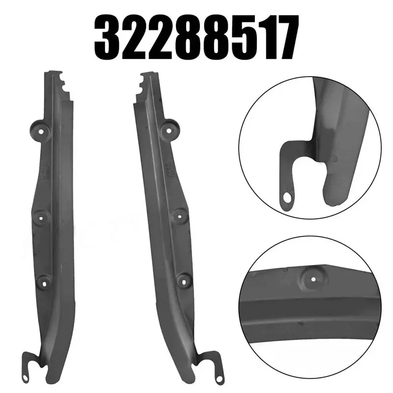 A73Q-Car Rear Wheel Liner Fender Mud Flaps Kit 1 Pair 32288517 For Volvo XC60 2018- 2023 Left And Right Set