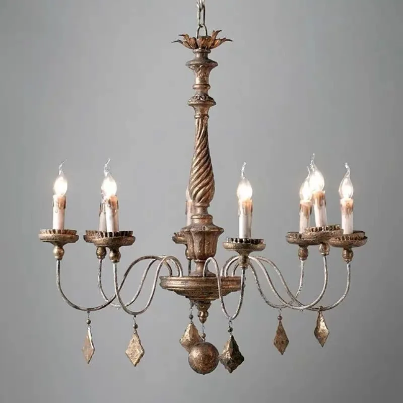 American Retro Personalized Villa, Clubhouse, Homestay, Antique Lighting, Rural Style Decorative Lights