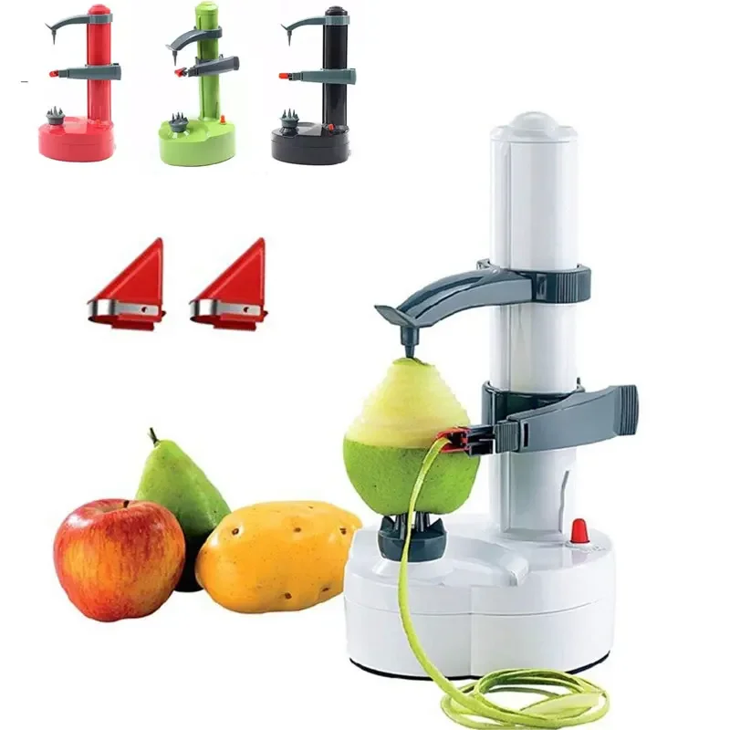 

Electric Peeler Spiral Fruit Potato Peeler Multifunctional Vegetable Peeler Cutter Cooking Tool Kitchen Gadgets Accessories