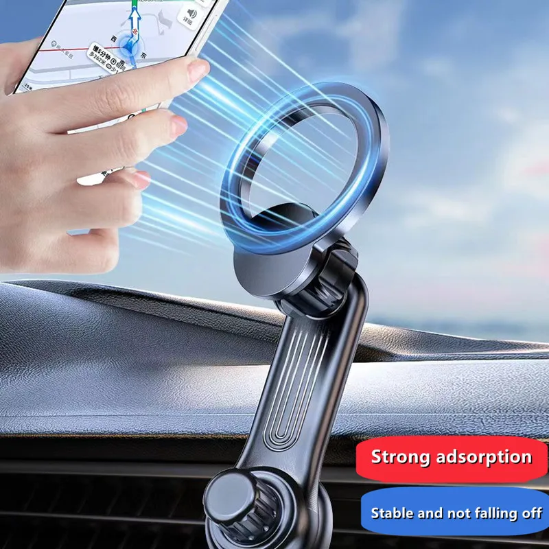 Air Vent Magnetic Car Mobile Phone Holder For iPhone 15 14 13 12 Pro Max Magsafe Macseape Vehicle Cradle Auto Cellular Support