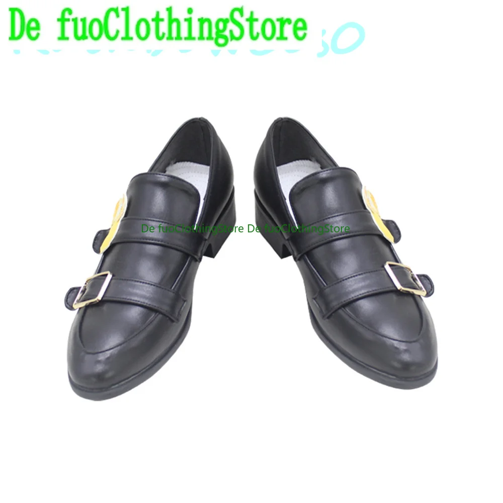 DefuoClothing Hololive EN Hakos Baelz Cosplay Schuhe Stiefel Anime Spiel Rollenspiel Schuhe und Stiefel Halloween Party
