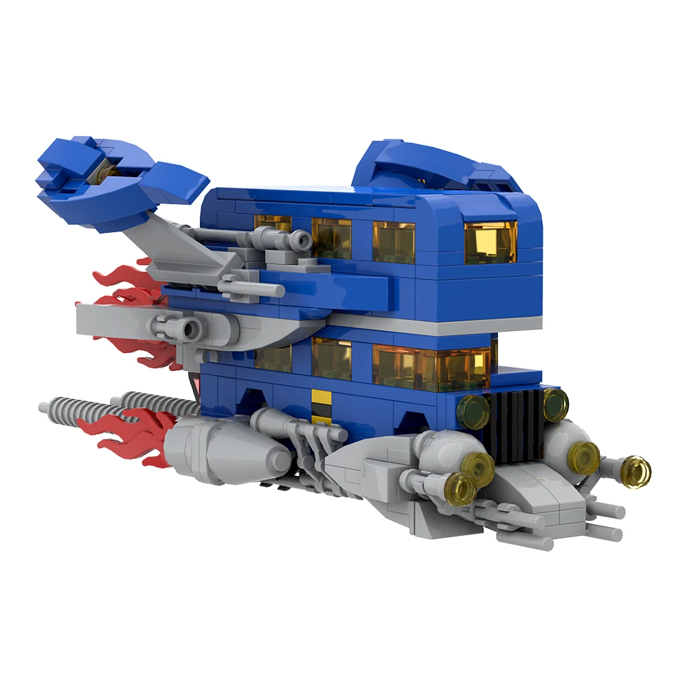 Moc CLASSIC Space รถบัสลอนดอนบล็อกตัวต่อโมเดลรถ London City Transportation BUS bricks ประกอบของขวัญวันเกิดสำหรับเด็กของเล่น