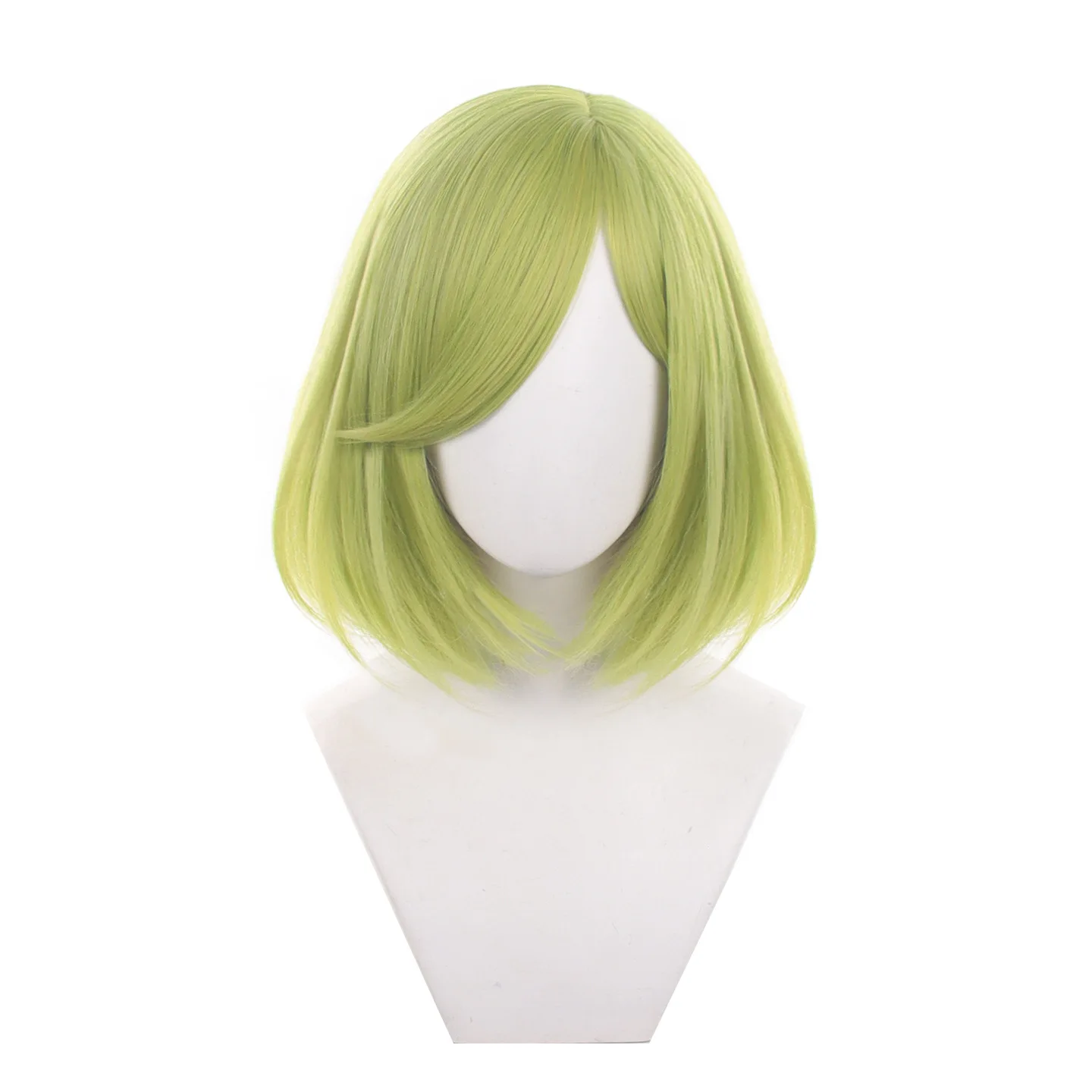 Anime Hexenhut Atelier Coco Cosplay Perücke Grün Damen Kurzes Haar Hitzebeständige Faserhaare Halloween Cos