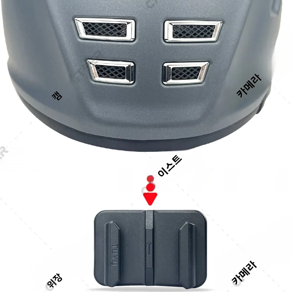 MT JARAMA Customized Motorcycle Helmet Chin Mount for GoPro12 11 10 9 DJI Action3/4 Insta360 Ace pro X4 X3 Action Camera