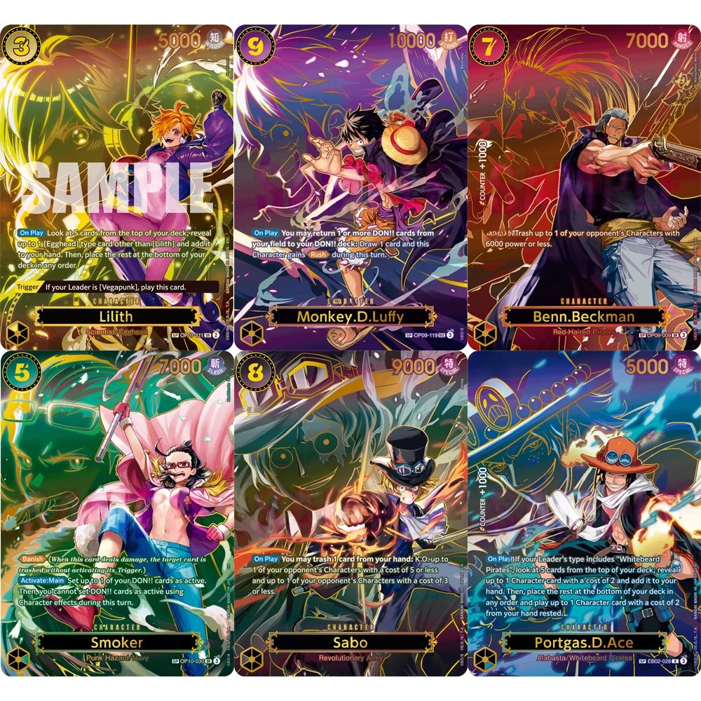 

Коллекционные карточки ONE PIECE: Лилит, Монки.Д.Луффи, Сабо, Портгас.Д.Эйс. Высококачественные самодельные аниме-карточки для игр, подарок, игрушка.