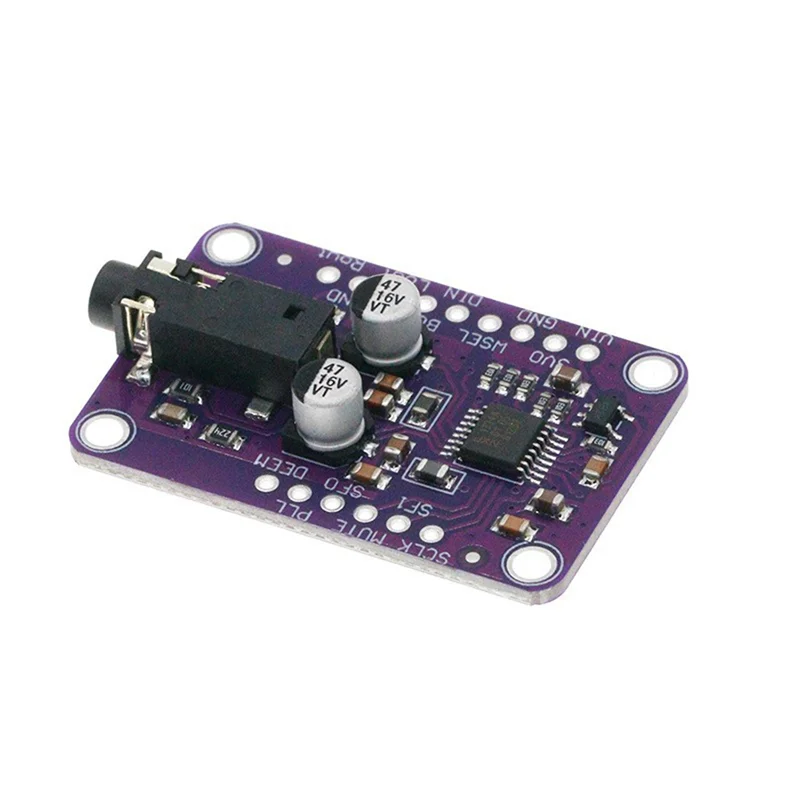 B68C 1334 UDA1334A I2S DAC Module 3.3V-5V Stereo Audio Decoder Board Compatible With For Arduino