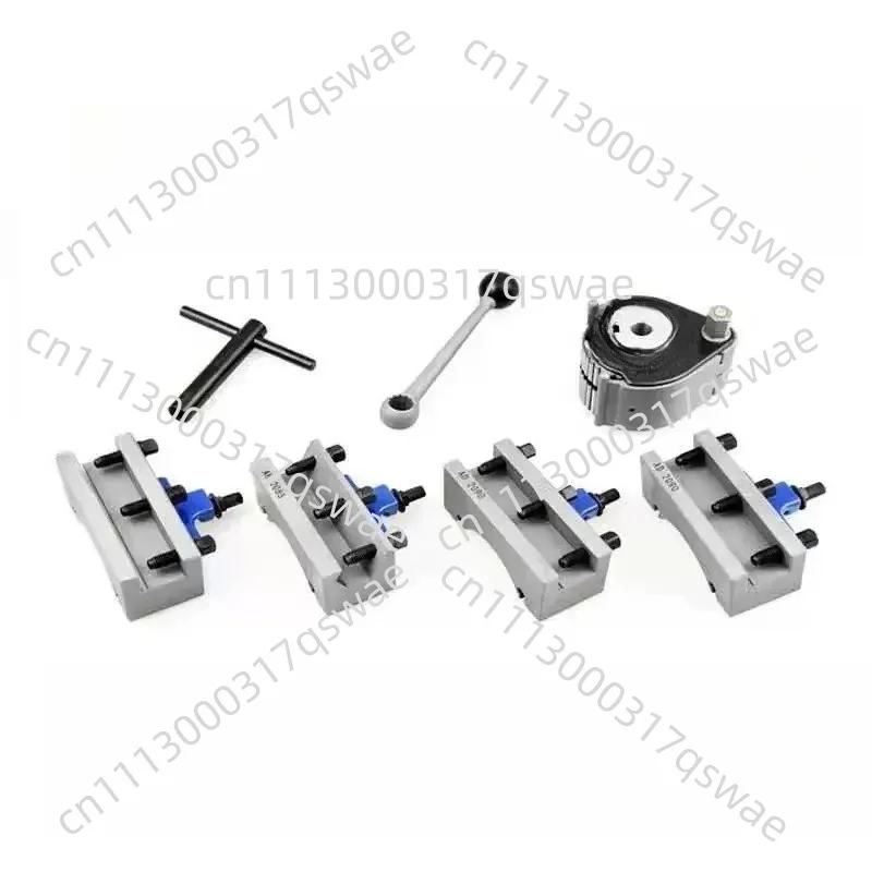 A-Type Quick Change Lathe Tool Post Kit, Swing Diameter 150-300mm, 1 Tool Post and 4 Tool Holders