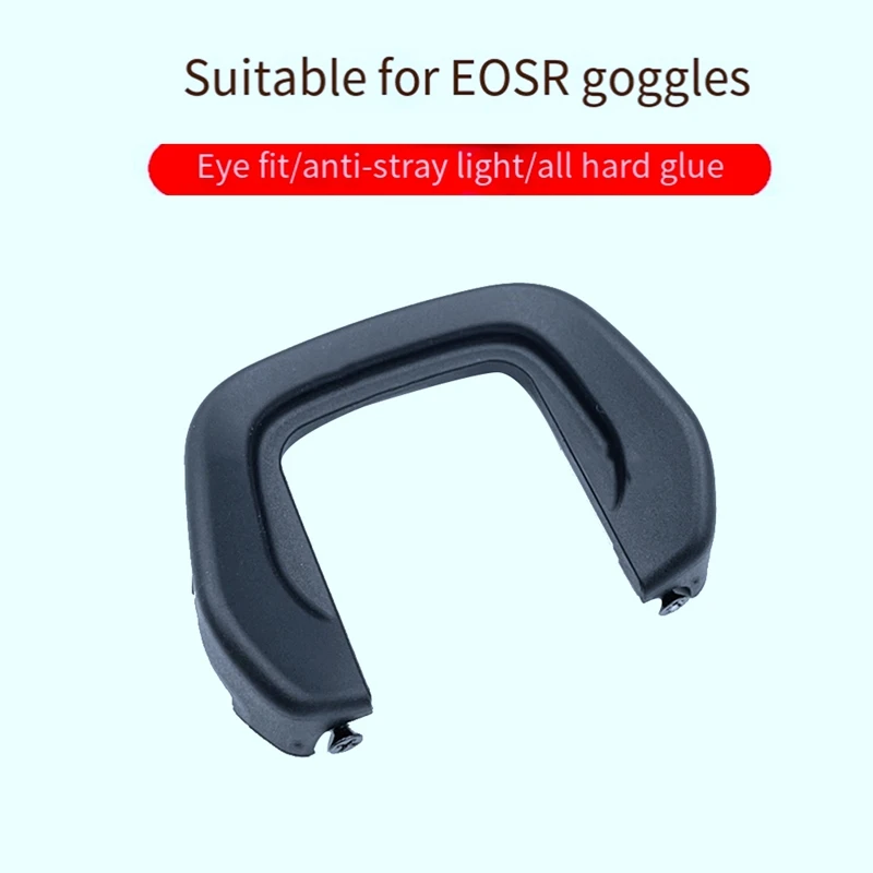 Visor de silicona suave y largo para cámara Canon EOSR EOS-R