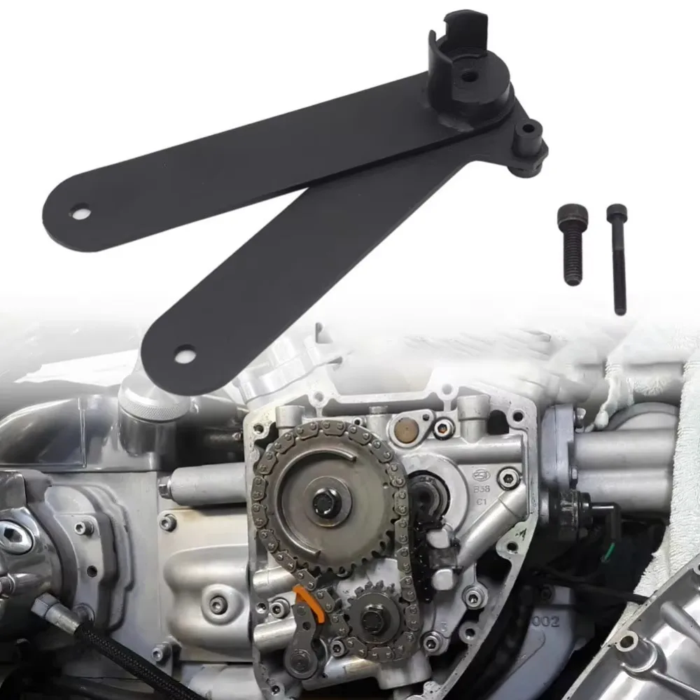Motorcycle Twin Cam Chain Tensioner Removal Tool Fit for Harley ElectraGlide FLST FXST FXD Cam Tensioner Disasse Specialty Tool