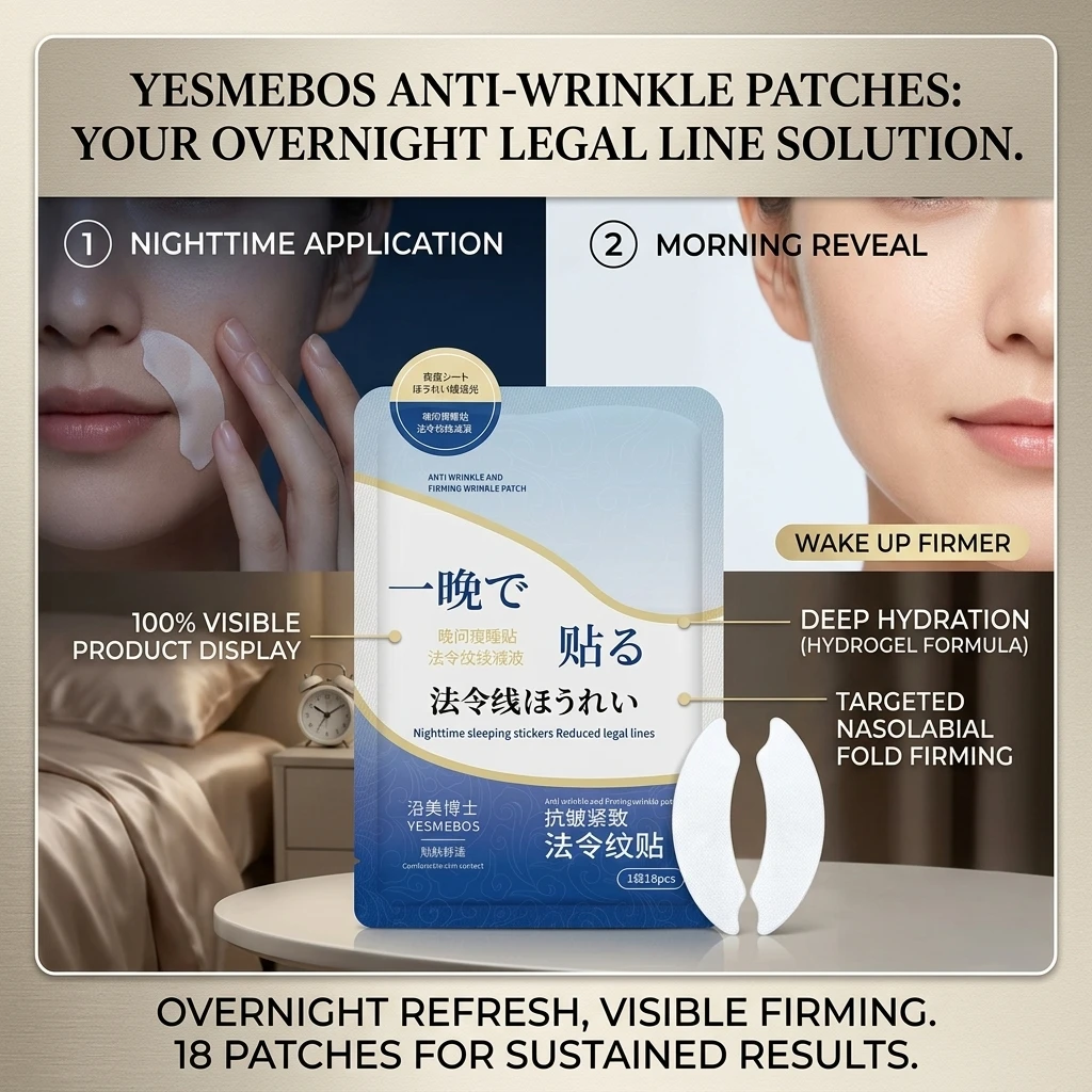 Collagen Wrinkle Remove Patch Retinol Fade Fines Lines Lift Tighten Skin Mask Korean Anti-aging Moisturizing Skin Care Patch