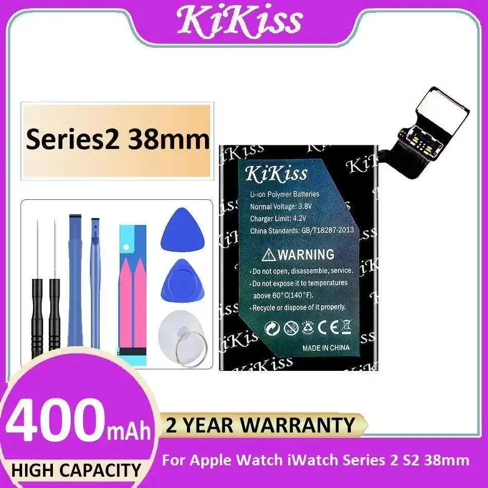 

Для Apple Watch Iwatch Series 2 S2 38 мм Series2 Батарея высокой емкости 400 мАч Надежный источник питания